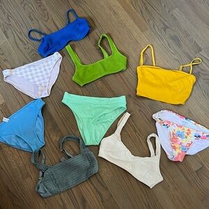 Swimsuits 10-15 $ each or 68 for them all!